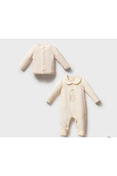 Nipperland Kız Bebek Hırka-Tulum Takım