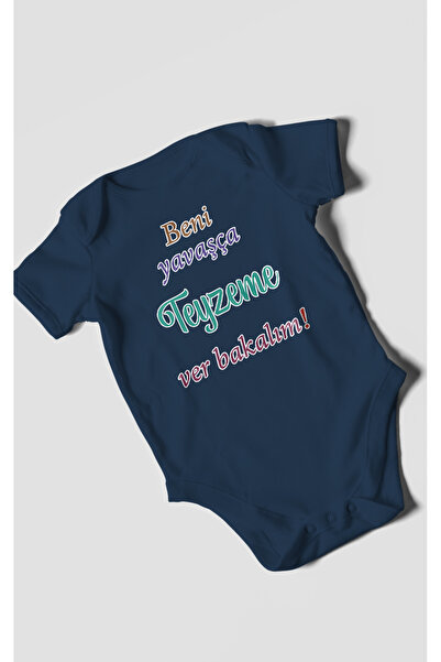 MorivoKids Give Me to My Aunt Slowly, Let's See What She Says Printed Baby Bo...