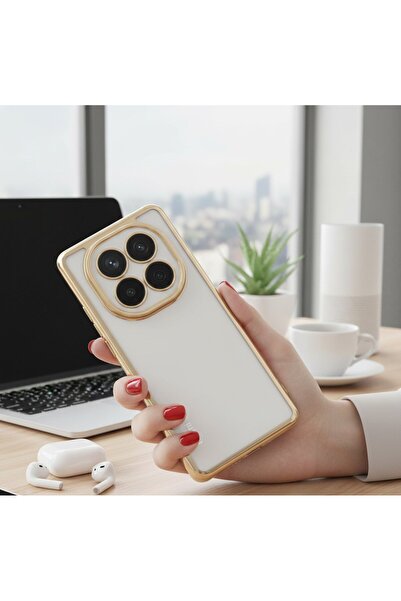 AKSEFİZZ Xiaomi Redmi Note 14 Pro 5g Compatible Camera Lens Protected Edges C...