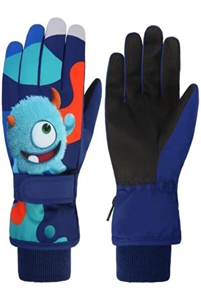 QuickStoq قفازات شتوية للأطفال، قفازات للتزلج، قفازات للفتيات/الأولاد مقاومة ...
