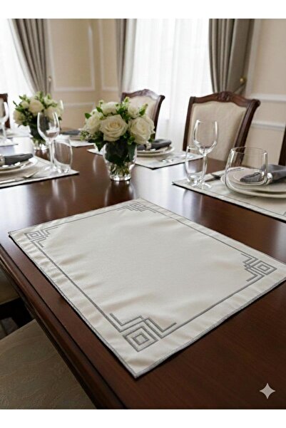 alinastore 6 PARÇA GÜMÜŞ NAKIŞLI LÜKS AMERİKAN SERVİS,SUPLA