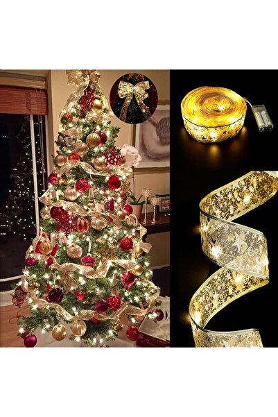 The Bros شريط سلك نحاسي مزدوج الطبقات يعمل بالبطارية، مزود بـ 100 مصباح LED (...