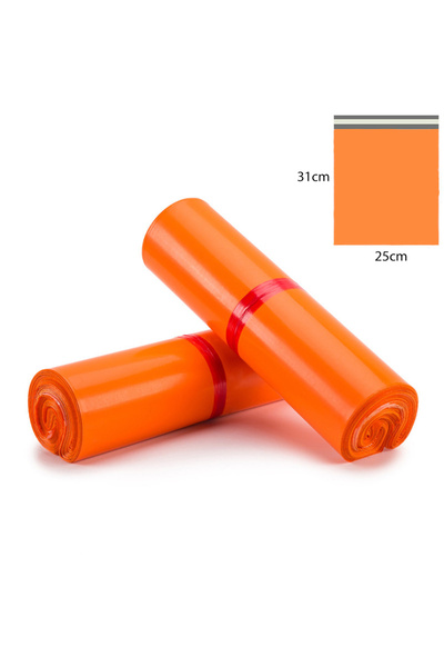 Generic 100 pieces of nylon shipping bags, dimensions 32 x 42 cm