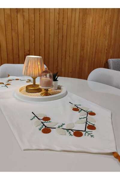 HİFA HOME Punch Embroidered 1 Piece Runner
