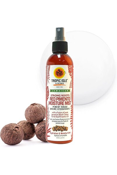 Tropic Isle Living بخاخ مرطب بنكهة الفلفل الأحمر من جامايكان سترونغروت، 8 أون...