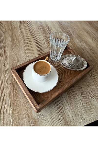 SİLVA WOOD Ahşap Kahve Sunumluğu