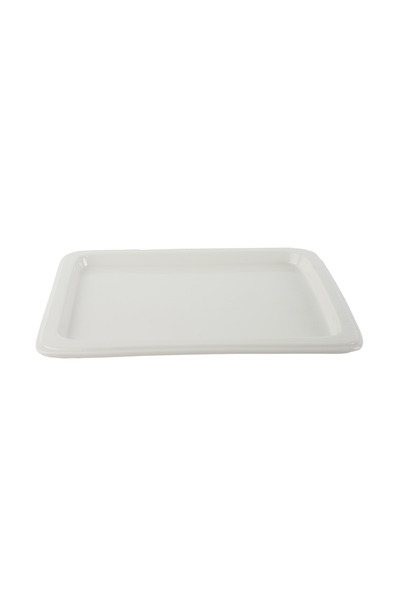 SQUALO white square porcelain serving dish