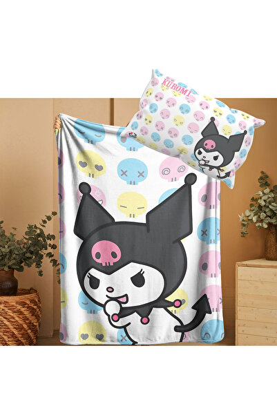ACONCEPT Kuromi Themed Thin Blanket & Pillowcase