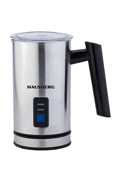 Hausberg HB7678 Milk Frother and Warmer, 500-600 W, 0.30 l, Silver