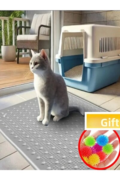 septembris سجادة ميكوبت المضادة للانزلاق لمرحاض الحيوانات الأليفة