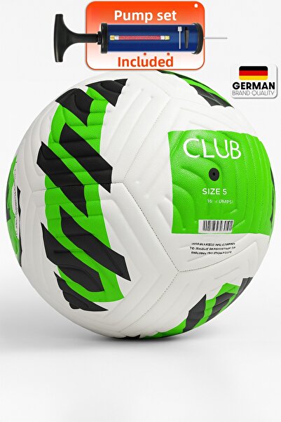 Telvesse كرة القدم الأصلية مع مضخة هدية كرة القدم الأرضية الصلبة Astroturf أخ...