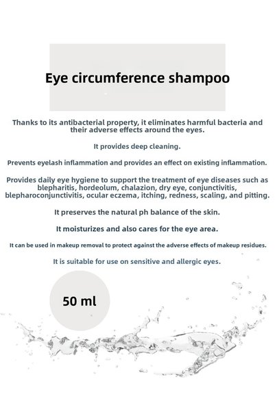 Castle Look Make-up Removal and Eye Contour Shampoo 50 ml