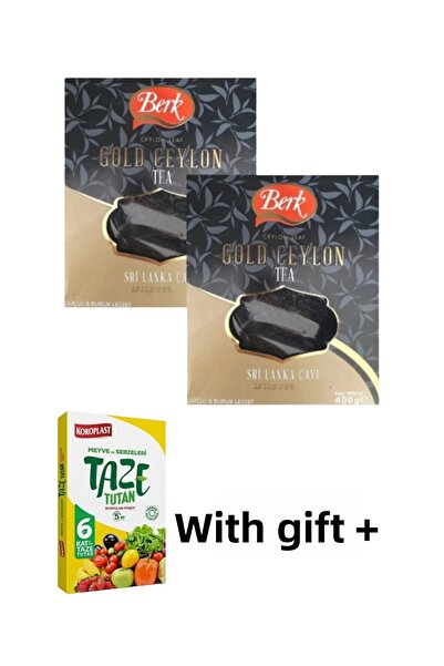 Berk شاي سيلاني 400 جرام × 2 قطعة