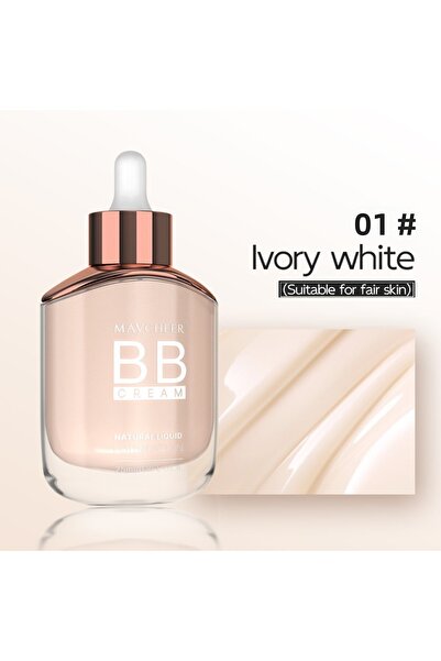 Maycheer Bb Cream Natural Liquid Foundation – 12 Hour Lasting, Matte & Oil-Fr...