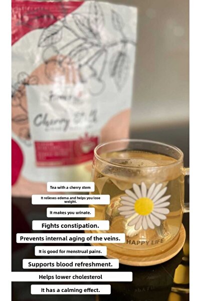 hommlife Homm Vi̇ta Mixed Herbal Tea with Cherry Blossom Leaf 60 Sachets 90Gr
