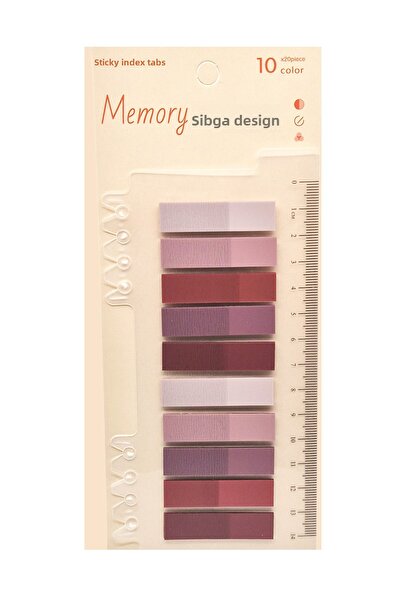 sibga tasarım Hârtie de notițe post-it colorată transparentă - 200 de coli au...