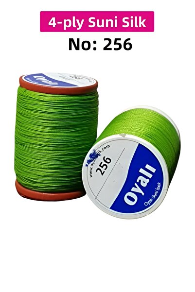 PRATİKOBA Cordă de mătase artificială cu 4 straturi, brodat, mărgele, croșeta...