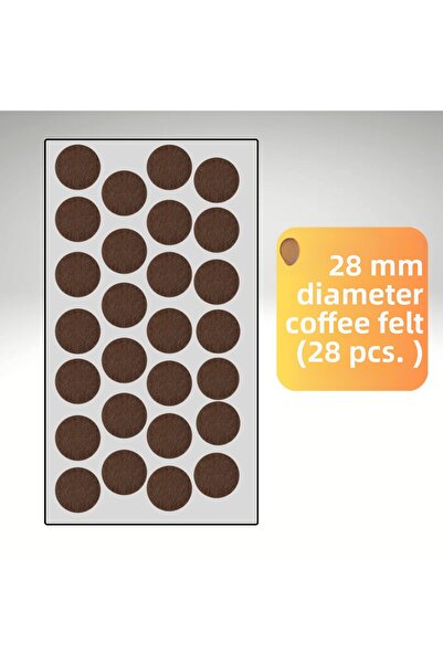 almital mobilya aksesuarları furniture accessories Non-Slip Coffee Felt (28mm...