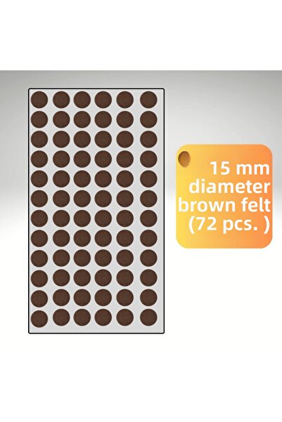 almital mobilya aksesuarları furniture accessories Almital Non-Slip White Fel...