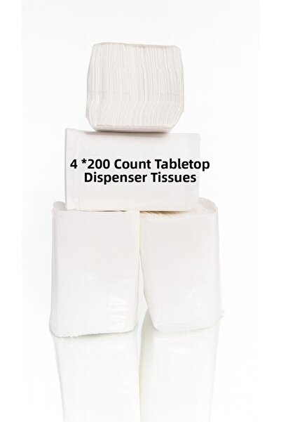 MEGASİL علبة مناديل مائدة سطحية 4 عبوات * 200 قطعة