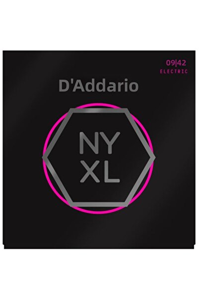 Daddario NYXL0942 مجموعة أوتار جيتار كهربائي، 09-42، خفيفة للغاية