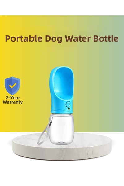 UCUZTEKNO Smart Water Flow Controlled Dog Water Bottle Portable Travel Bottle