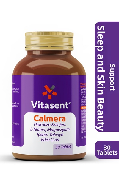 VİTASENT Calmera – Supporting Supplement for Sleep and Skin Beauty