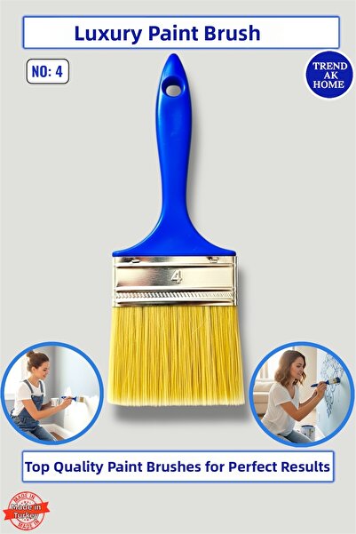 Luna Standard Short-cut Paint Whitewash Hobby Brush No 4