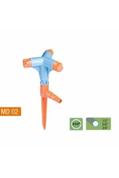 Epilons Aspersor cu 3 direcții și normal (duză scurtă)