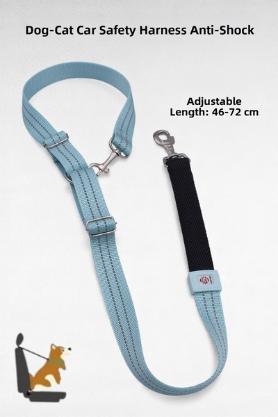 CARAMELOS حزام أمان للحيوانات الأليفة في السيارة، حزام أمان للكلاب، ملحقات ال...