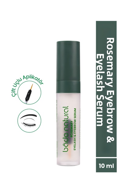 Bade Natural مصل العناية بالرموش بزيت إكليل الجبل مغذي ومقوي 10 مل