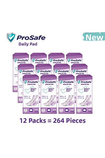 PROSAFE Daily Pad Long 22 Pieces X12