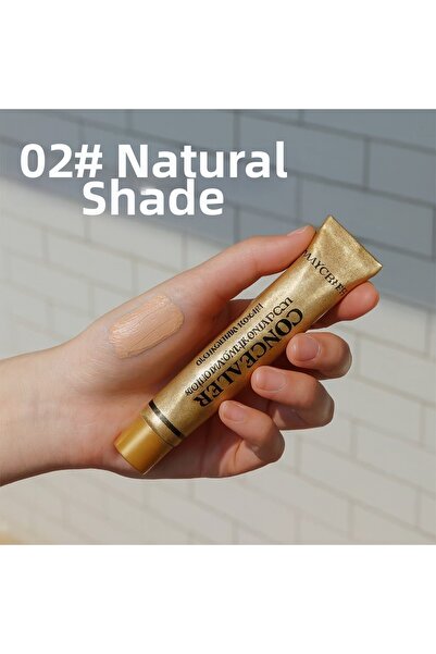 Maycheer كريم أساس سائل للتغطية الكاملة، مقاوم للماء، يدوم طويلاً، بلمسة نهائ...