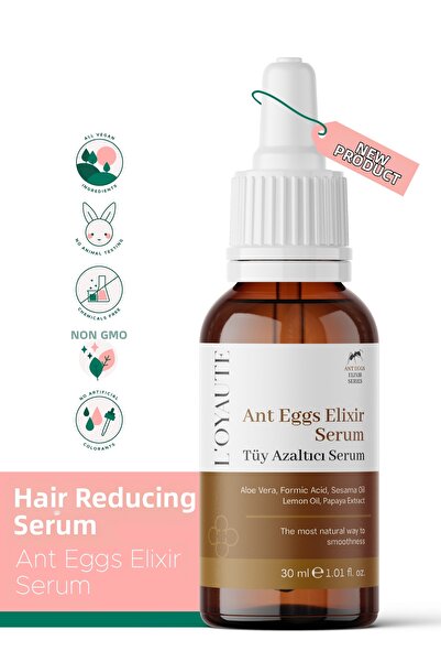 LOYAUTE سيروم بيض النمل المزيل للشعر الفعال مع خلاصة البابايا 30 مل