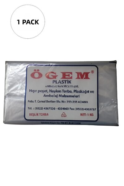 OEM Grocery Nylon Bag Crib 30x52 cm 1 kg 1 Pack (Takriben 105 Pieces)