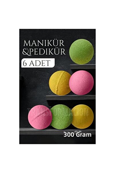 toyigoo Turk Manicure Pedicure Ball Manicure Bomb 6 Pieces 300 Grams Tygoo-Rs...