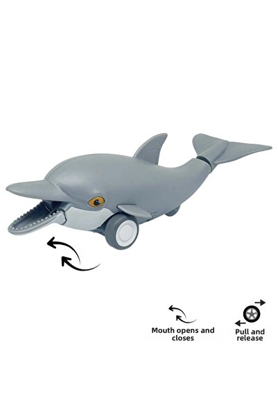 Generic Brand Friction Animals Series - H-53 - Dolphin - 1 Pc