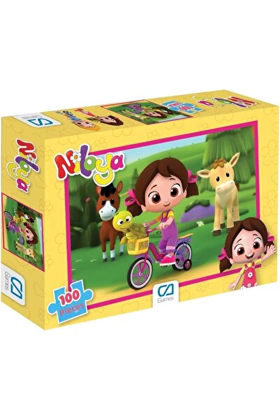 Nacario سلسلة ألغاز الأطفال من NrcrioShop Niloya المرخصة، 100 قطعة، مقاس 34 ×...