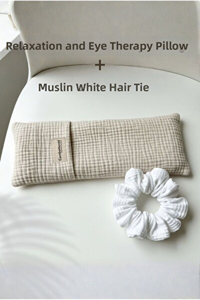 combattente exclusive products وسادة عين من الموسلين العضوي باللافندر + مجموع...