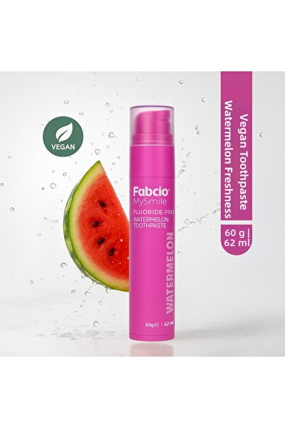 Fabcio Mysmile Fluoride-Free Vegan Toothpaste – Watermelon Freshness