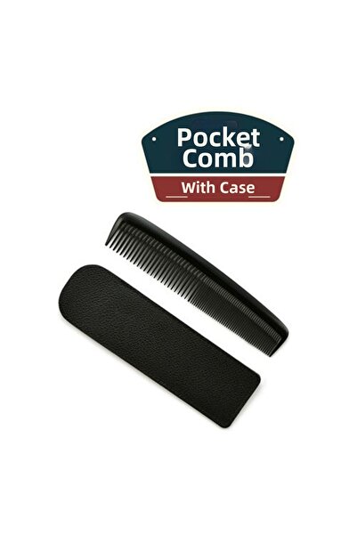 lowell home Hsnet Rodeo Carbon Pocket Comb with Case - Loho8634-4212