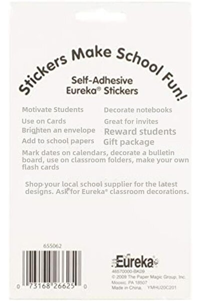 Nacario Nrcrioshop Eureka Birthday Stickers, Theme (655062) 1201248