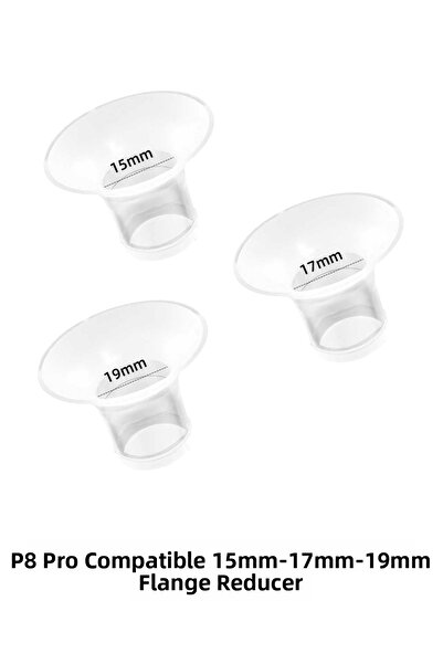 BEBEBAO مخفض حجم حافة الرأس السيليكونية 15-17-19 مم (متوافق مع P8 Pro)