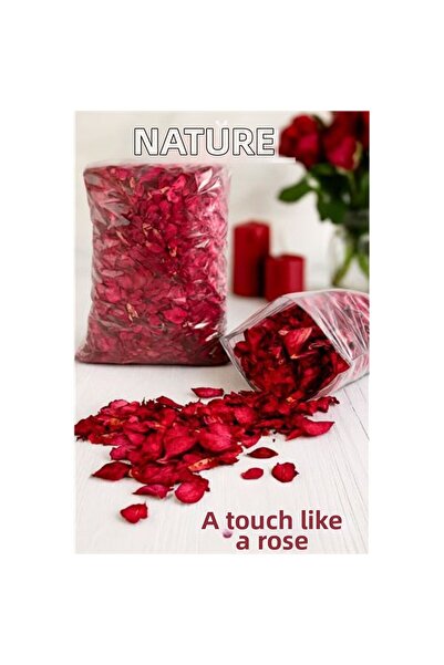 Skygo Natural Dried Rose Petals – 350g Pack for Decorative, Aromatic, and Rom...