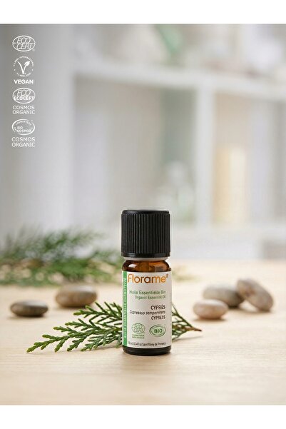 Florame Organic Servi Cone Essential Oil 10 ml - 100% Pure - Vegan