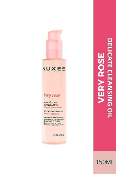 Nuxe زيت التنظيف الحساس بخلاصة الورد 150 مل