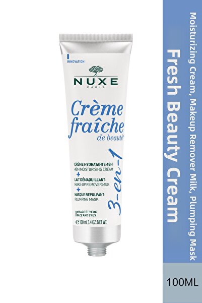 Nuxe Crème Fraîche 3in1: Moisturizer, Cleansing Milk, Moisture Mask 100 ml