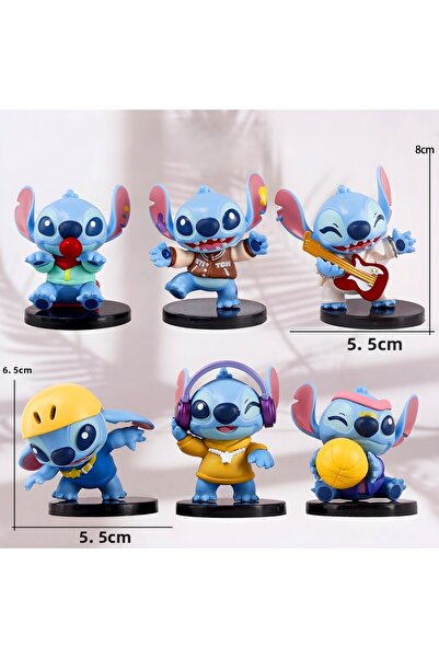 DEK دمية ستيتش للحفلات بطول 8 سم، قطعة واحدة عشوائية للشحن، لعبة للديكور وهدية