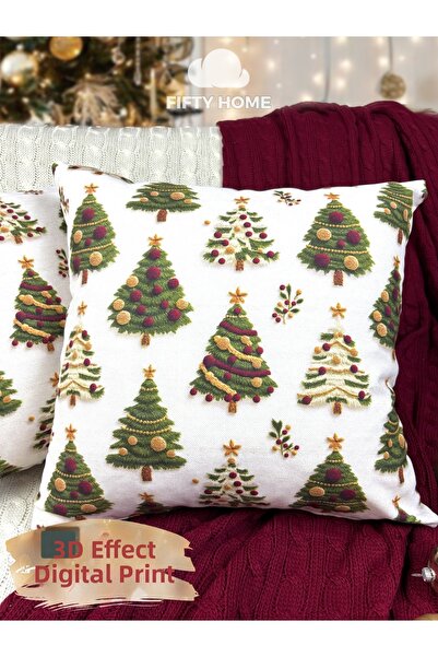 Fifty Home 1 калъфка за възглавница 43x43 cm двустранен дигитален печат Нова ...