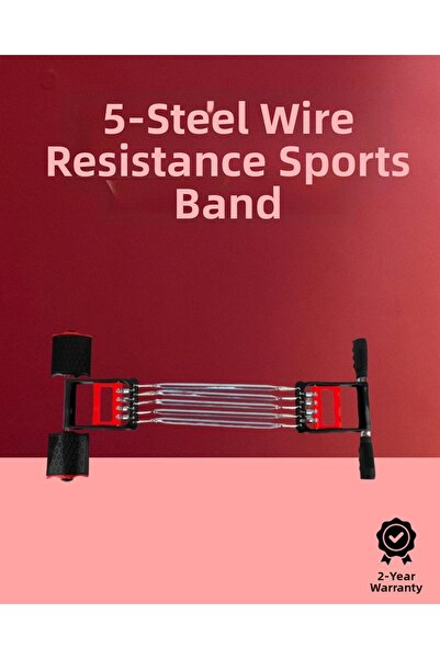 Epilons Muscle Strengthening Set with Adjustable Elastic Spring Ergonomic Design